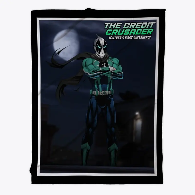 THE CREDIT CRUSADER  FLeece Blanket