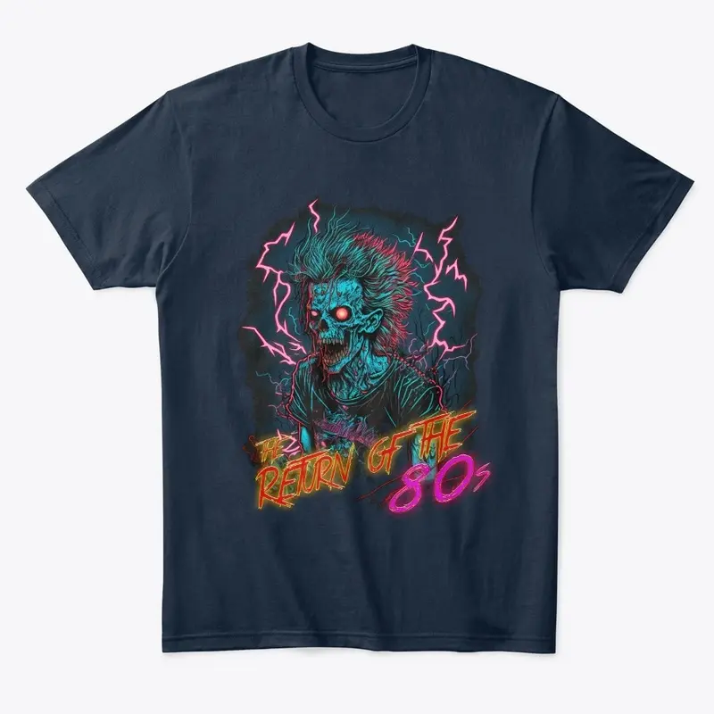 The Return of the 80s Zombie Shirt 3