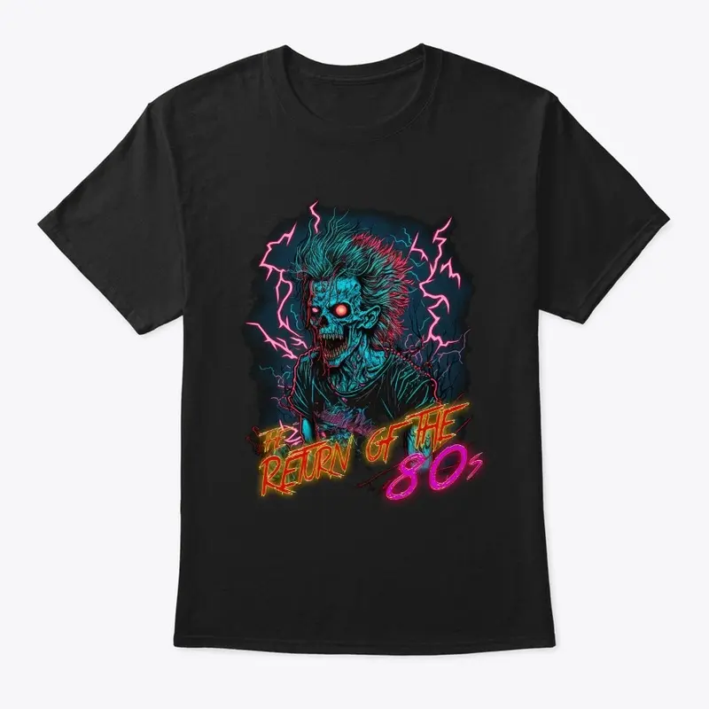 The Return of the 80s Zombie Shirt 3